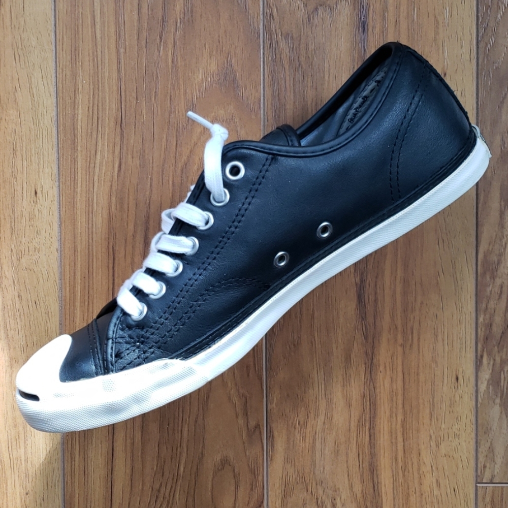 Converse Jack Purcell Leather Sneakers View 3